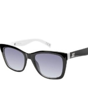 JUICY COUTURE BLACK RETRO WAYFERER SUNGLASSES